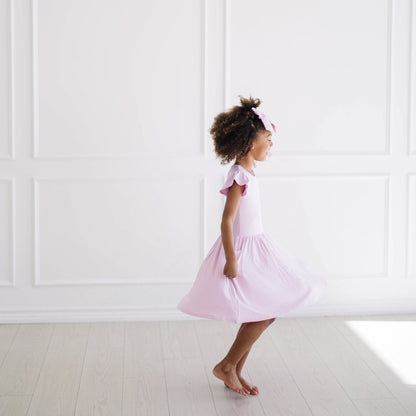 Pocket Dress in Thistle