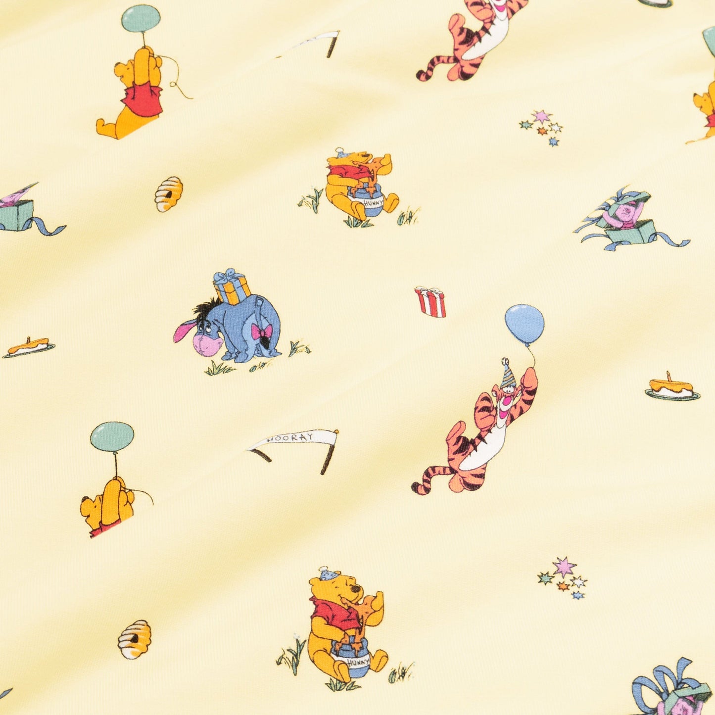 Zippered Romper in Winnie the Pooh Celebration